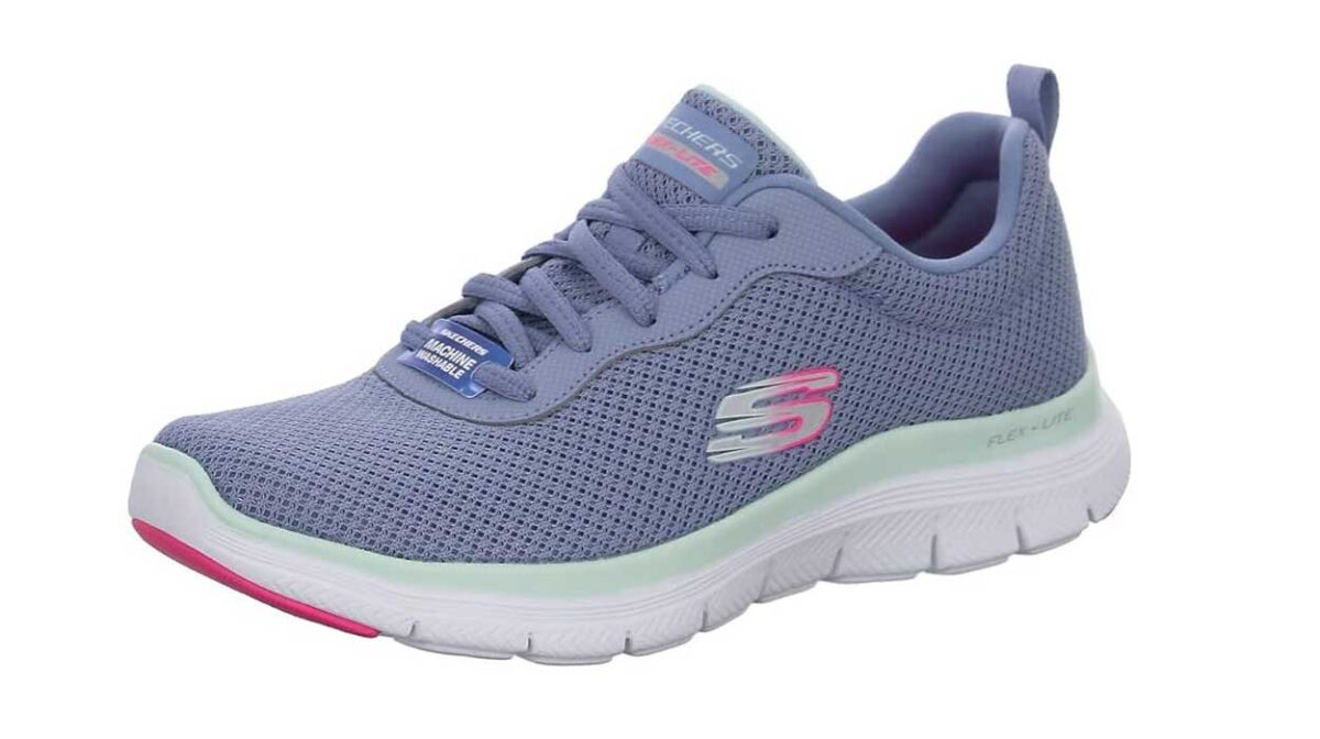 Skechers Flex Appeal 4.0 Brilliant View moradas para mujer