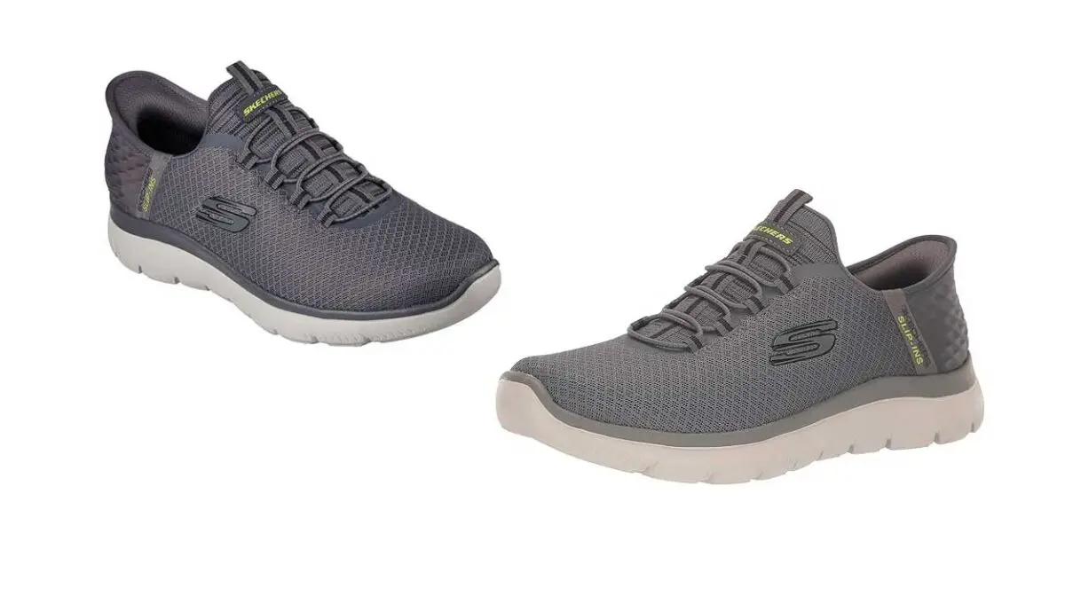 Zapatillas Skechers Summits High Range Slip-ins en color gris para hombre