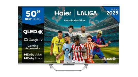 smart TV Haier QLED 4K UHD H50Q80FUX de 50