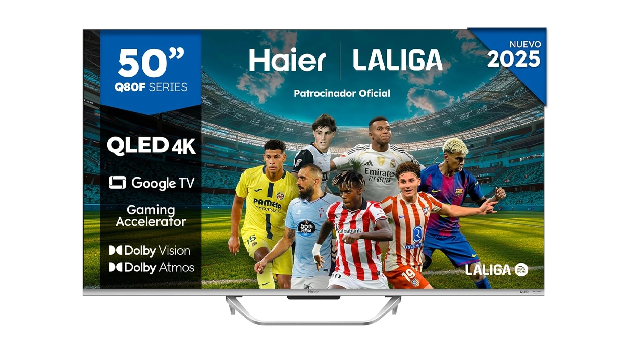 smart TV Haier QLED 4K UHD H50Q80FUX de 50