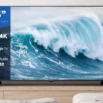 smart TV Haier direct LED 4K H75K85FUX de 75