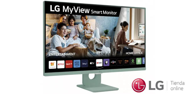 Smart Monitor LG MyView 32SR50F-W de 31.5" Full HD