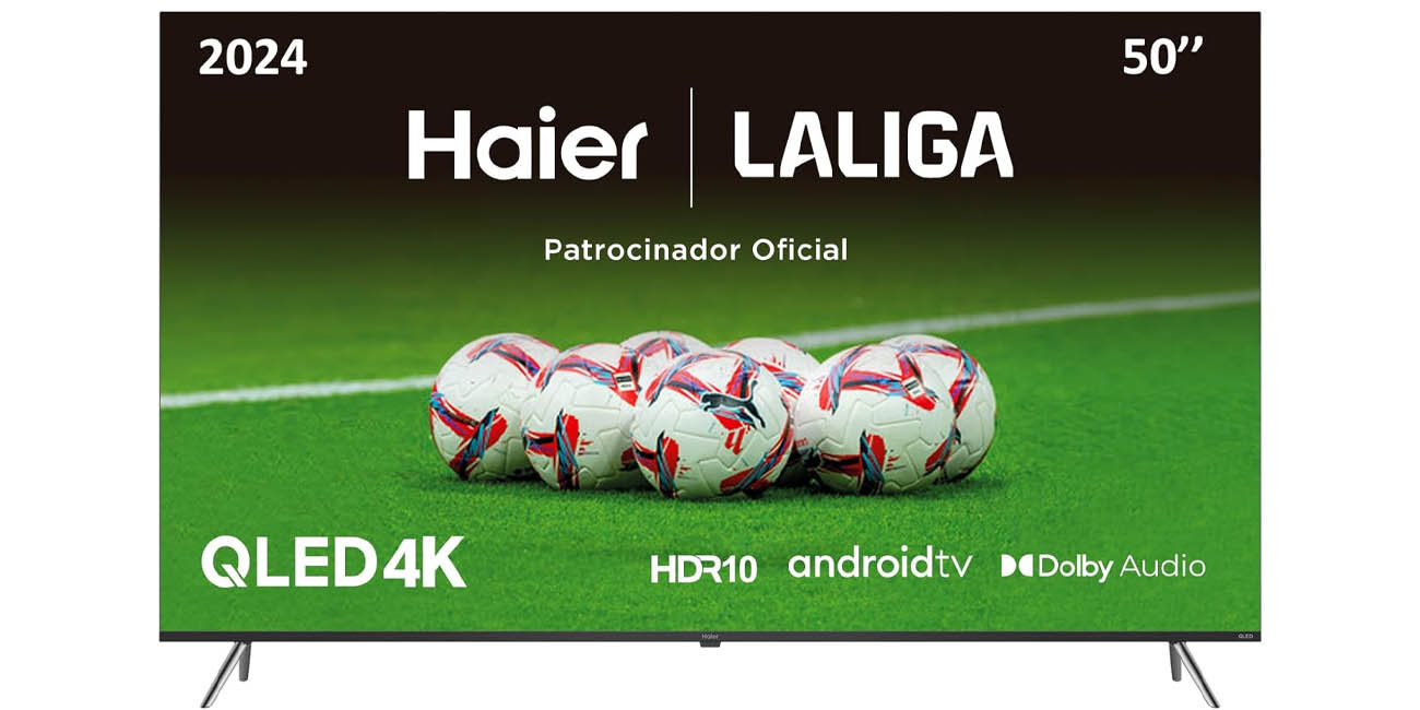 Smart TV Haier QLED H50K705UG 4K UHD de 50"