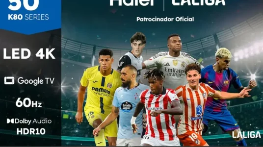 Chollo smart tv haier h50k800ux uhd 4k de 50 pulgadas