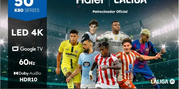 Chollo smart tv haier h50k800ux uhd 4k de 50 pulgadas