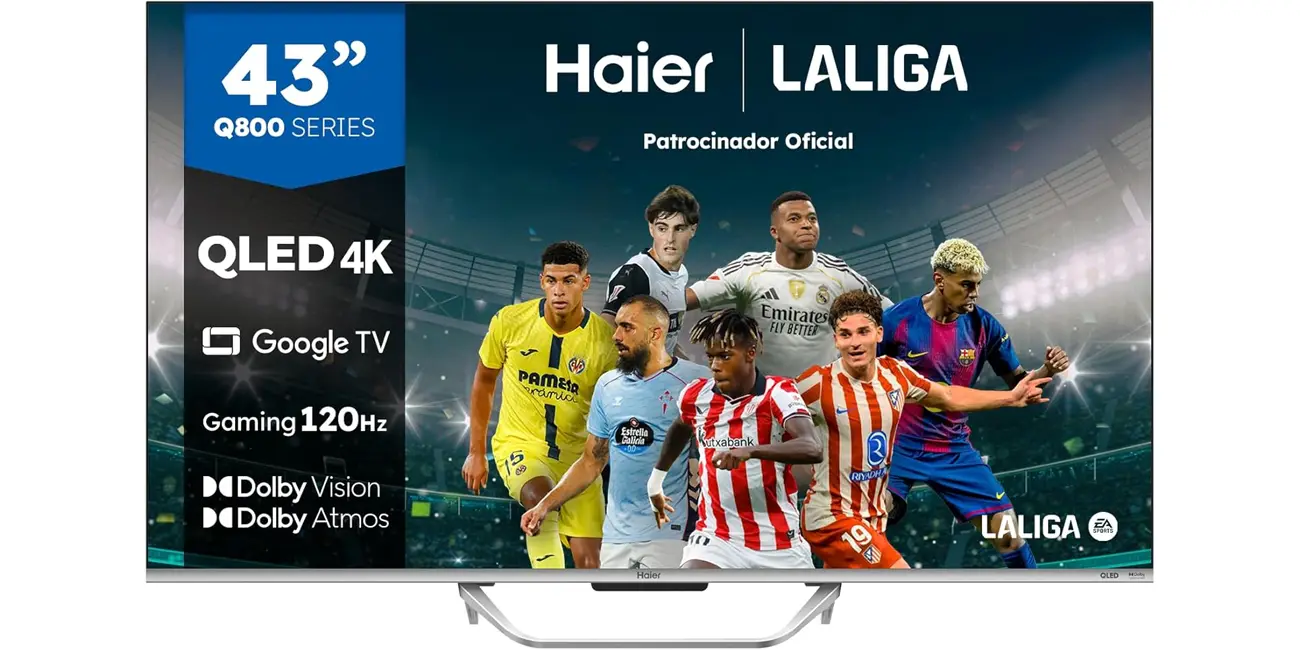 Smart TV Haier QLED H43Q800UX