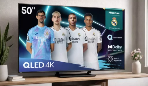 Smart TV Hisense 50A7Q UHD 4K QLED de 50"