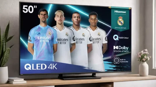 Smart TV Hisense 50A7Q UHD 4K QLED de 50"
