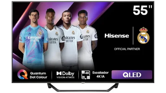 Smart TV QLED Hisense 55A7NQ UHD 4K de 55"