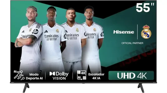 Smart TV Hisense 55E6NT UHD 4K de 55"