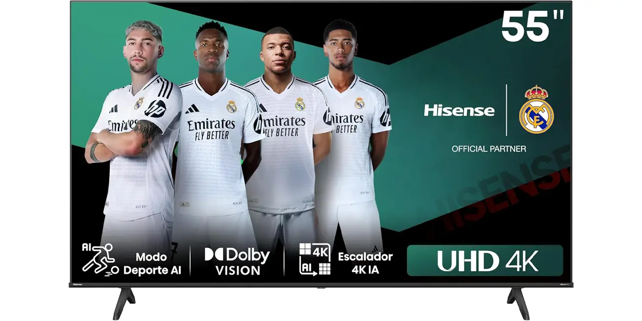 Smart TV Hisense 55E6NT UHD 4K de 55"