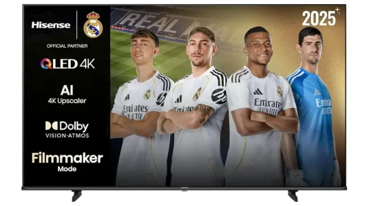 Smart TV QLED Hisense 55E7Q UHD 4K de 55"