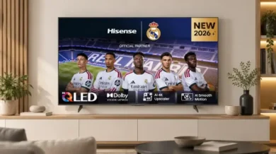 Smart TV Hisense 55E7S de 55 pulgadas con imagen Hi-QLED y Dolby Vision
