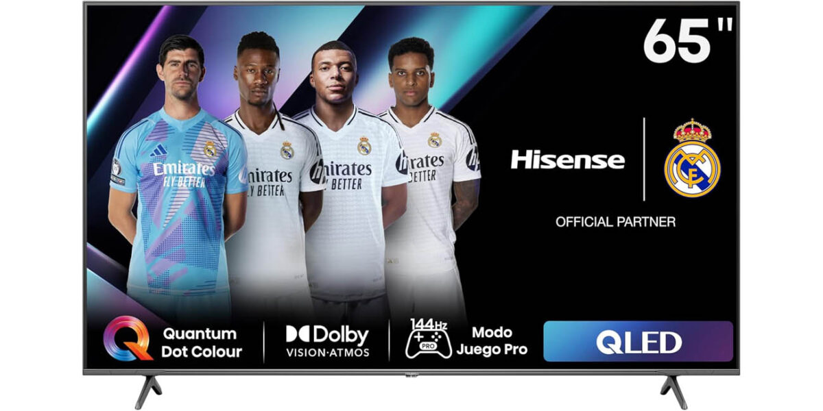 Smart TV QLED Hisense 65E7NQ Pro UHD 4K de 65"