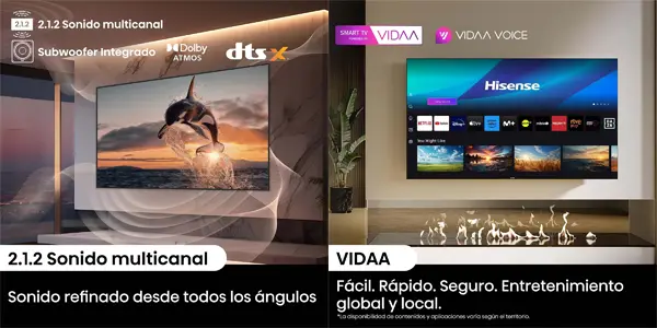 Smart TV Mini-LED Hisense 75U8NQ