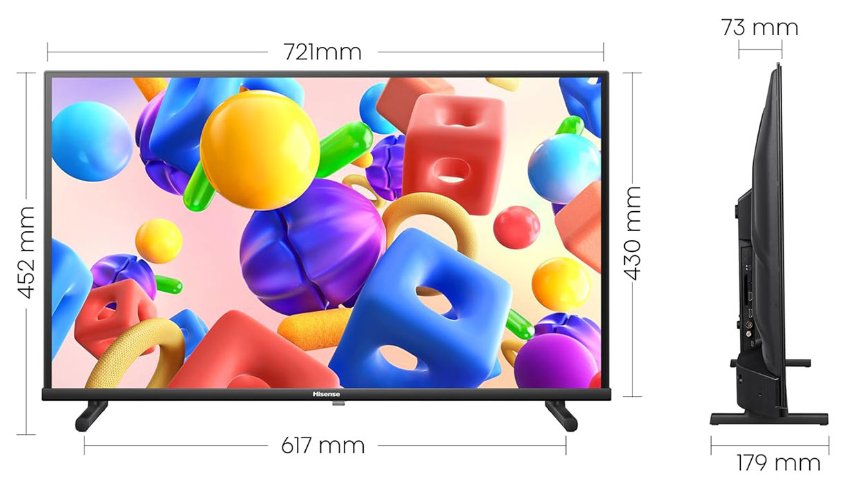 Smart TV Hisense QLED A5K de 32" en oferta