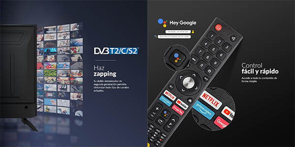 Smart TV TD Systems K32DLC18GLE HD de 32"