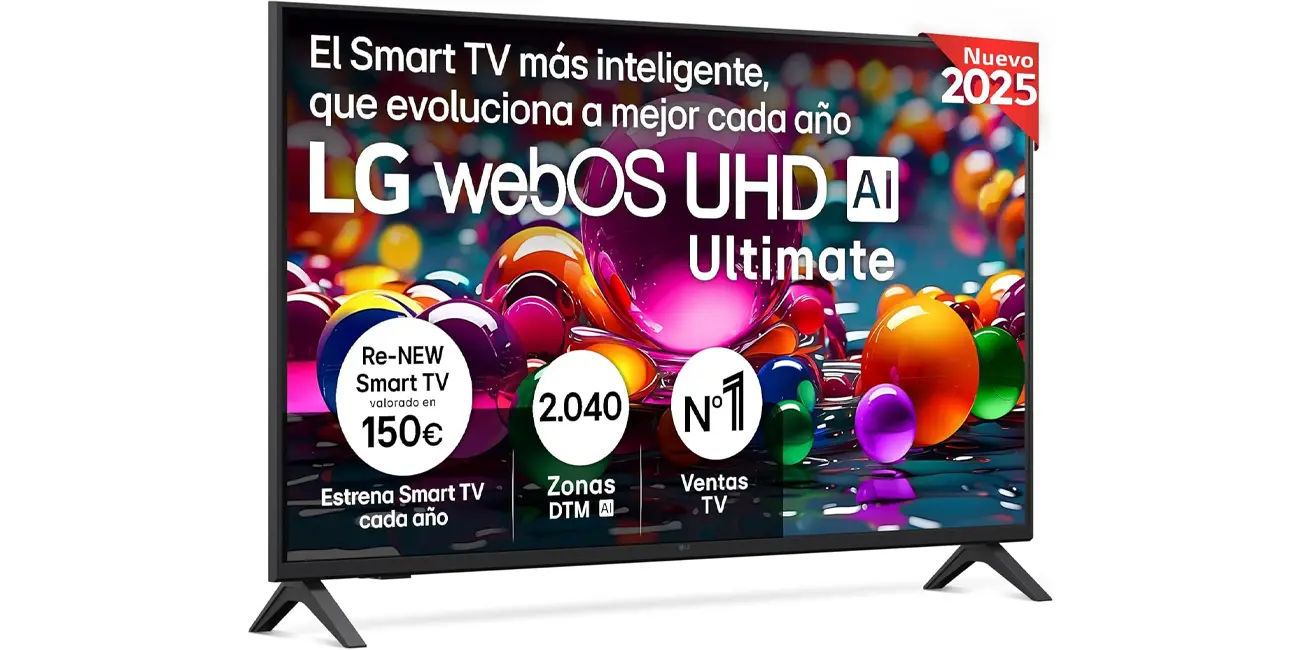 Smart TV LG 43UA73006LA UHD 4K de 43"