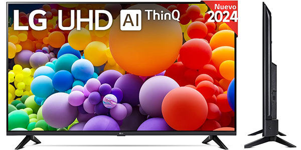 Smart TV LG UHD AI ThinQ 2024 de 43" en oferta