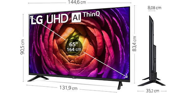 Smart TV LG 55UR73006LA UHD 4K de 55"