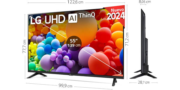 Smart TV LG 55UT73006LA UHD 4K de 55"