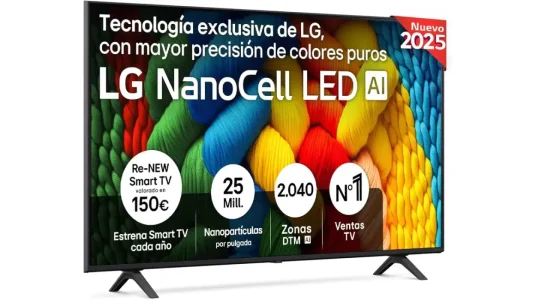 Smart TV LG NanoCell 55NANO80A6B 4K
