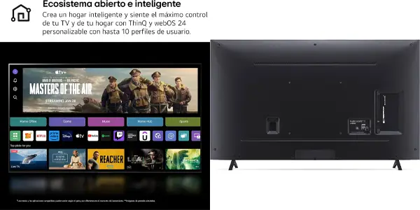 Smart TV LG Nanocell 55NANO81T6A UHD 4K de 55"
