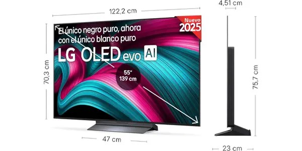 Smart TV OLED EVO LG OLED55C54LA