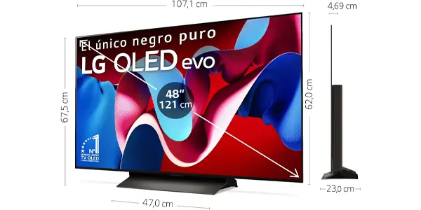 Smart TV LG OLED48C44LA UHD 4K