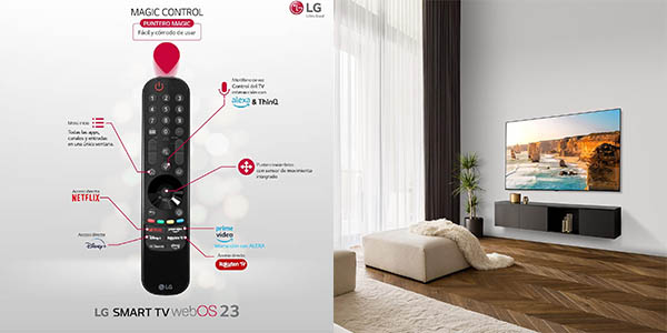 Smart TV LG OLED65B36LA UHD 4K de 65"