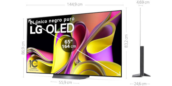Smart TV LG OLED65B36LA 4K de 65"