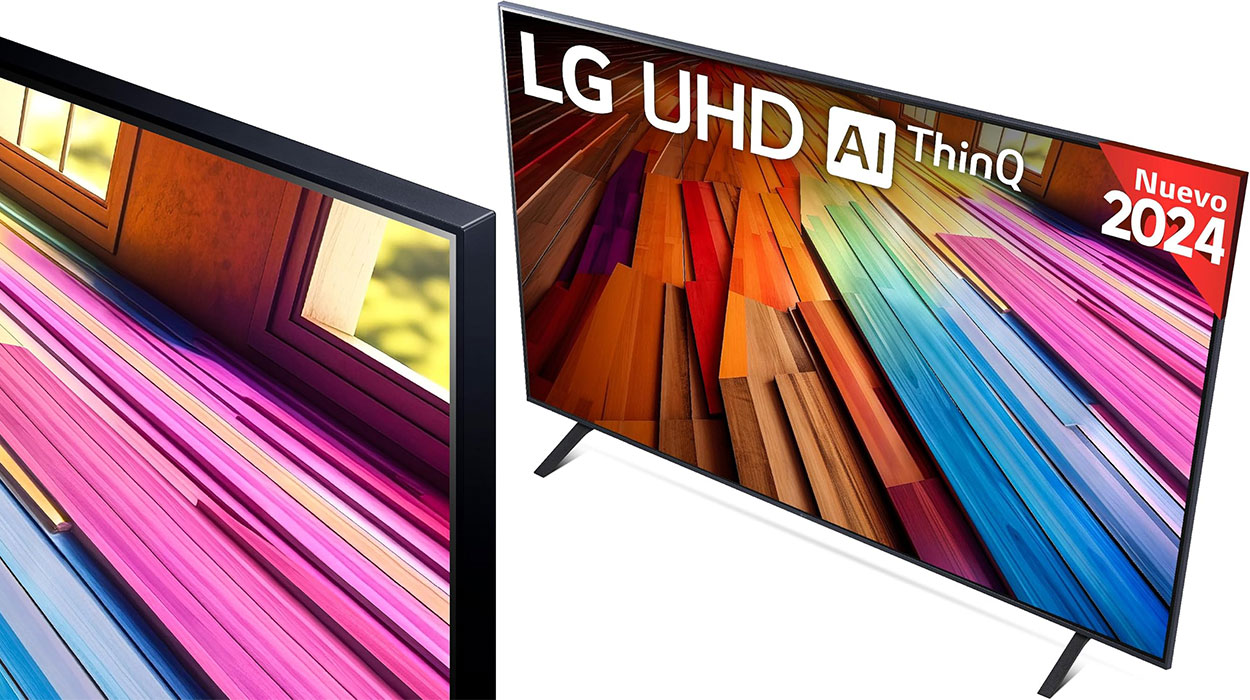 Smart TV LG UHD AI de 65" barata