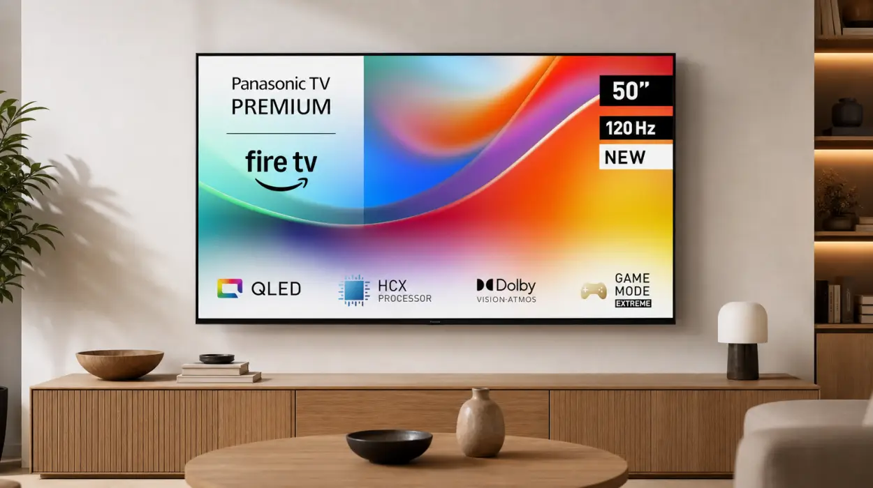 Smart TV Panasonic TV-50W85BEZ 4K QLED de 50 pulgadas
