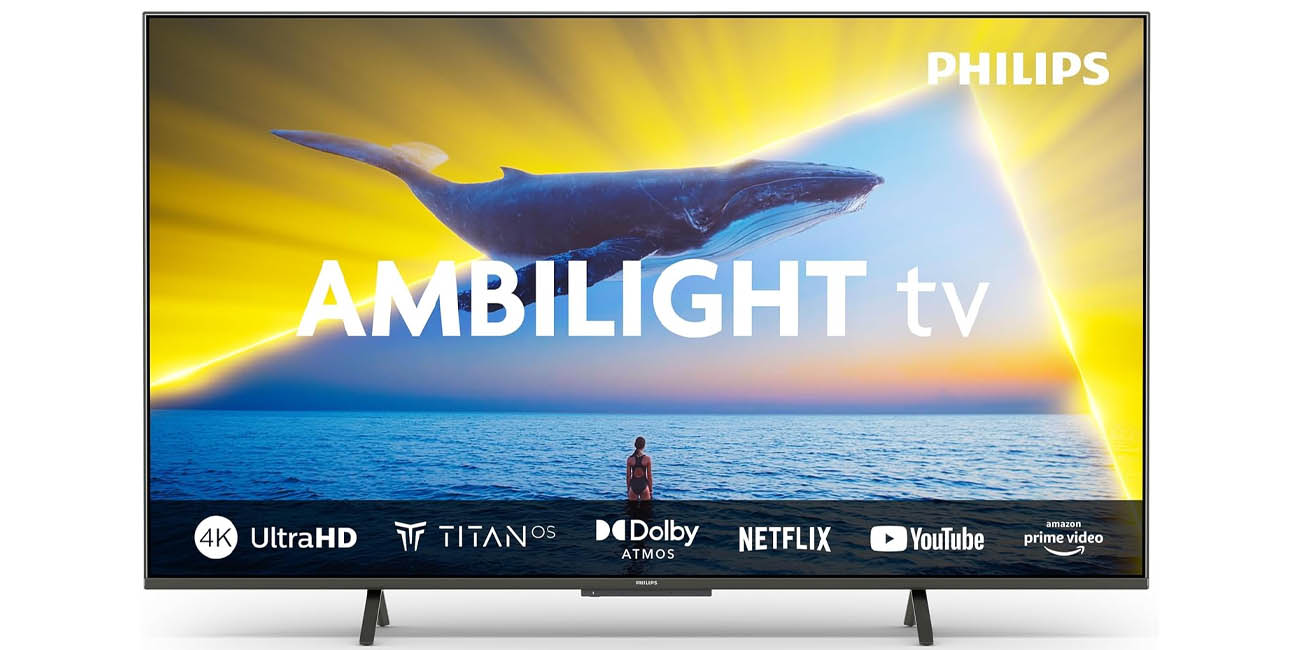 Smart TV Philips Ambilight 43PUS8109 UHD 4K de 43"