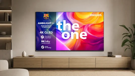 Smart TV Philips Ambilight The One 75PUS9010 4K de 75 pulgadas