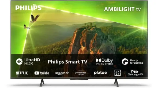 Smart TV Philips 55PUS8118/12 UHD 4K de 55" con Ambilight