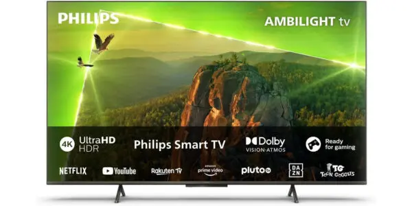 Smart TV Philips 55PUS8118/12 UHD 4K de 55" con Ambilight