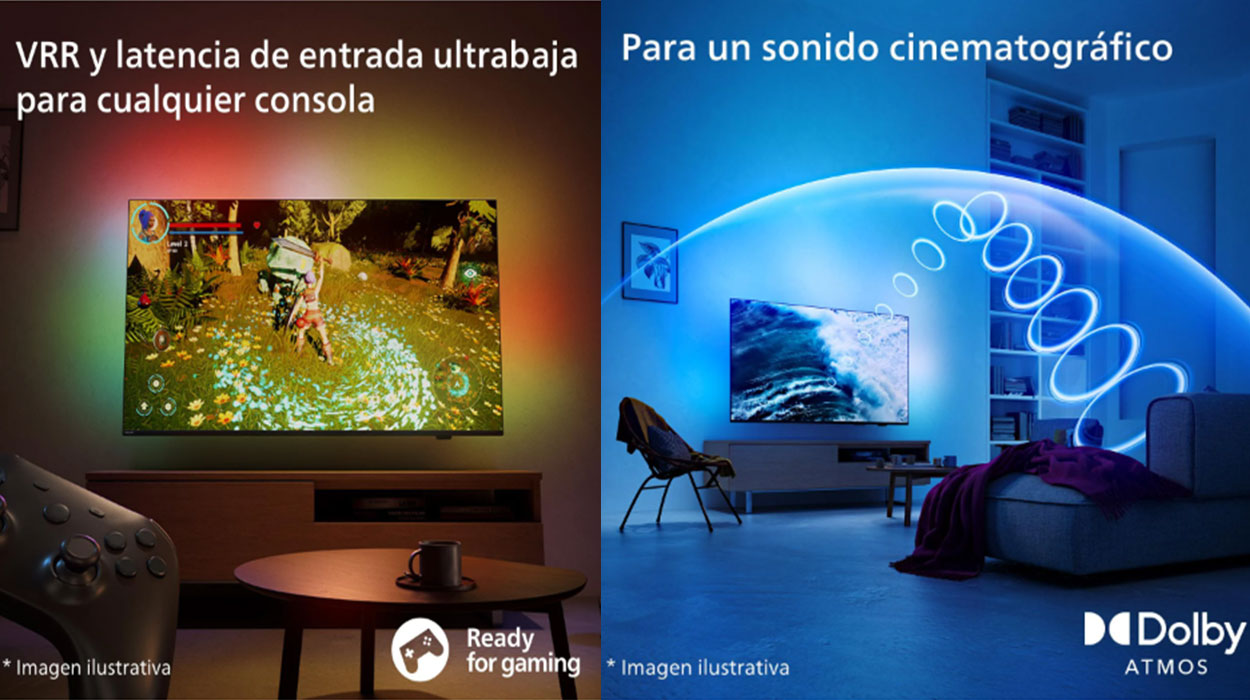 Smart TV Philips QLED Ambilight barata