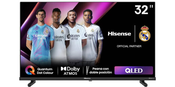 Smart TV QLED Hisense 32A5NQ FHD de 32"