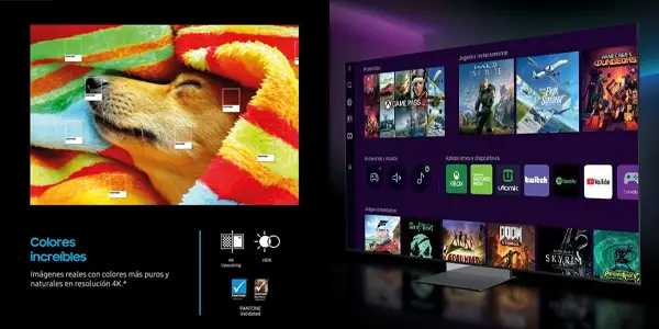 Smart TV Samsung Crystal U8075F UHD 4K de 43"