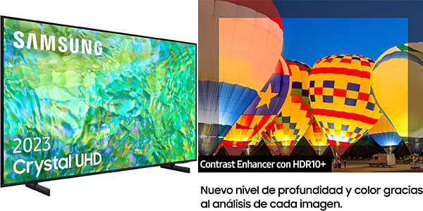 Smart TV Samsung Crystal UHD 2023 55CU8000 barata