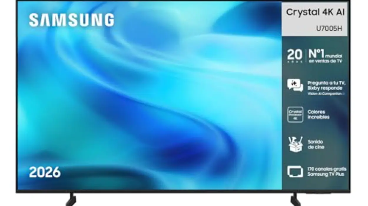 Smart TV Samsung Crystal UHD U7005H 4K de 50 pulgadas