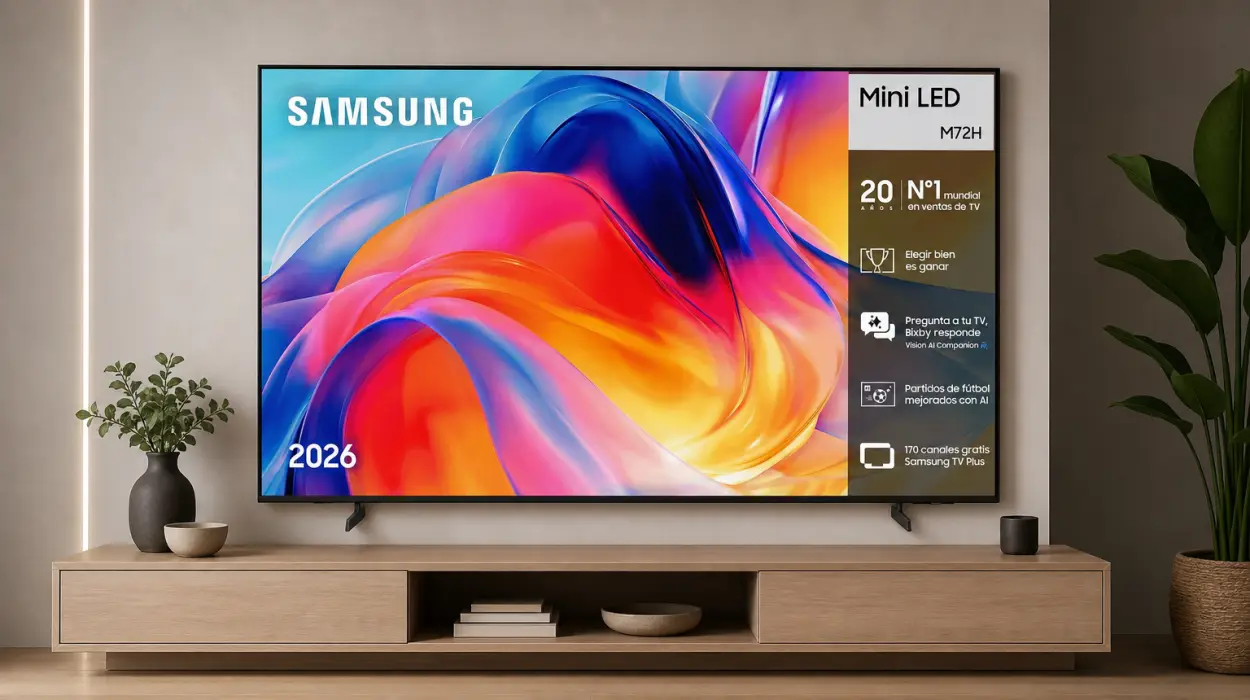 Smart TV Samsung de 65 pulgadas con Mini LED y Vision AI
