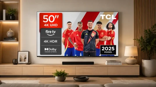 Smart TV TCL 50PF650 de 50" con 4K UHD
