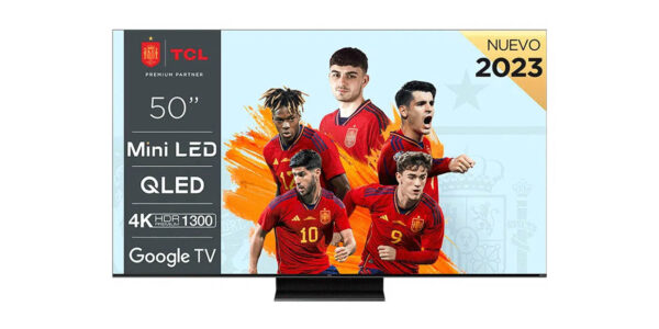 Smart TV MiniLED TCL 50QM8B de 50 pulgadas