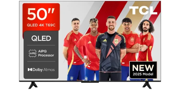 Smart TV QLED TCL 50T69C 4K HDR de 50"