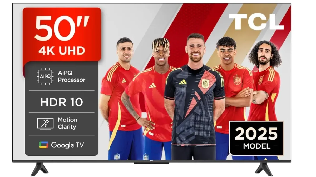 Adiós teles caras: La TCL 50V6C de 50" con Google TV y Dolby Audio baja a sólo 259€ (-35%)