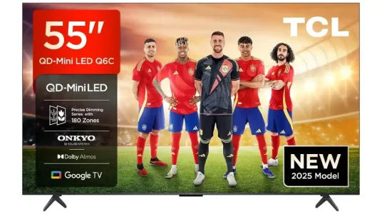 Smart TV TCL 55Q6C QD-Mini LED UHD 4K de 55”