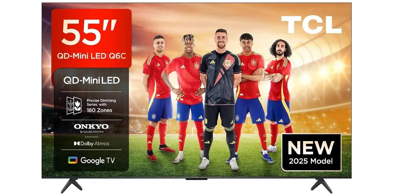 Smart TV TCL 55Q6C QD-Mini LED UHD 4K de 55”