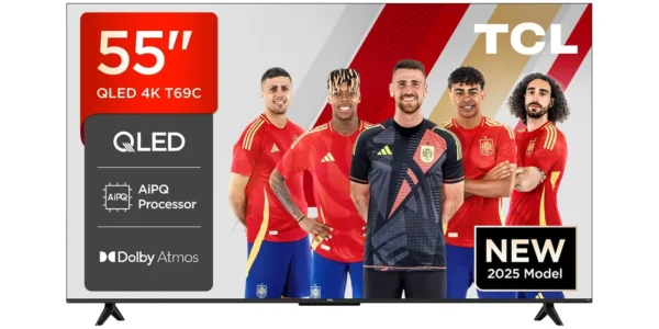 Smart TV QLED TCL 55T69C UHD 4K de 55"